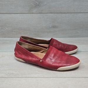 Frye Women's Melanie Loafer Leather Slip-On Shoes Flats Sz 7.5M